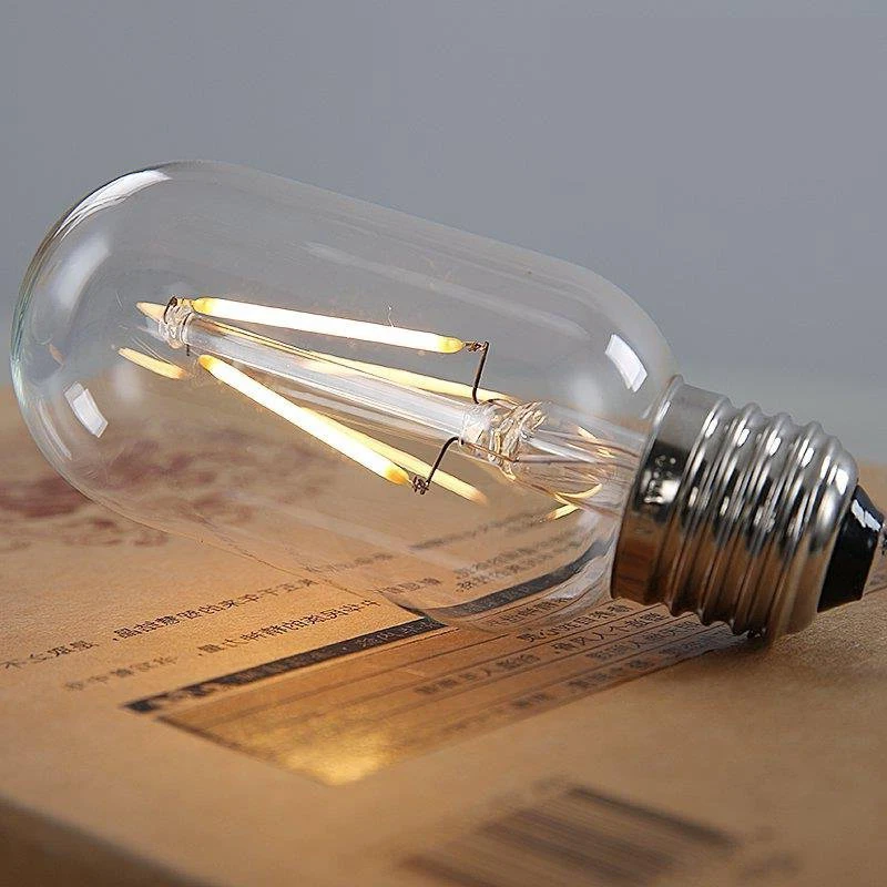 E27 E14 Ретро Эдисон светодиодный лампы 2W 4W 6W лампа Винтаж 220v теплое белое