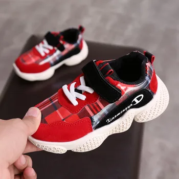 

2019 new brand children's outdoor shoes sneakers for young children interior design non-slip girls casual children's casual shoe