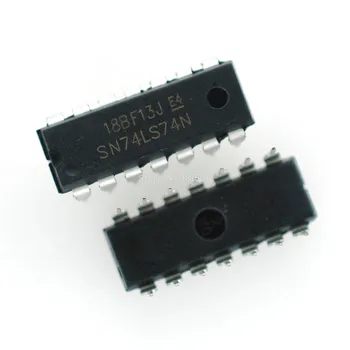 

10PCS/LOT HD74LS74AP DIP14 HD74LS74 DIP SN74LS74AN 74LS74 DIP-14 New