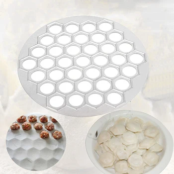 

37 Holes Dumpling Mould Tools Dumplings Maker Ravioli Aluminum Mold Pelmeni Dumplings Kitchen DIY Tools Make Pastry Dumpling