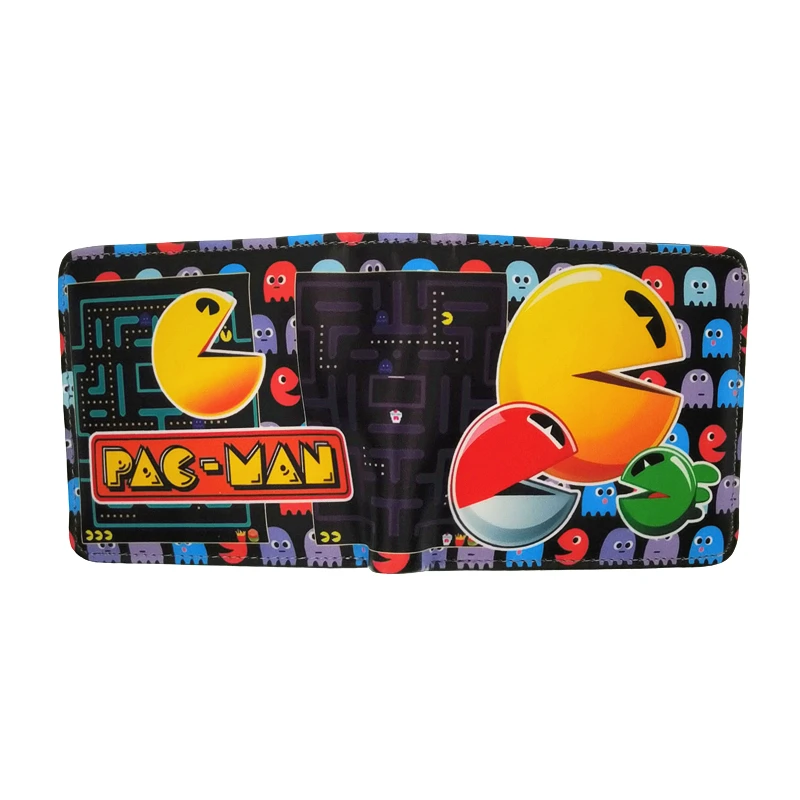 Кошелек MASS EFFECT и Pac-Man для ролевых игр, N7, мужской короткий бумажник с карточками, из искусственной кожи, цена в долларах - Цвет: 05