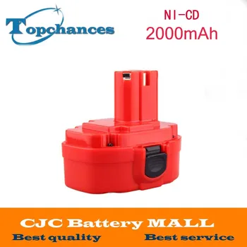 

High Quality 18V 2000mAh NI-CD Battery for Makita 1822 1823 1834 1835 192827-3 192829-9 193159-1 193140-2 193102-0 192826-5