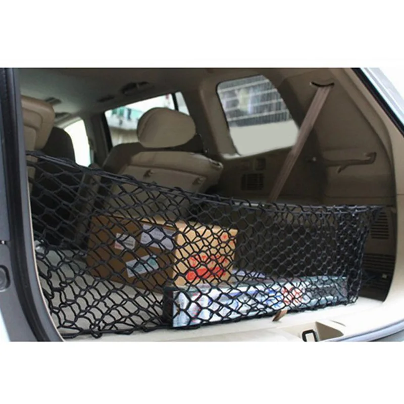 90x35cm Universal Car Trunk Luggage Storage Cargo Organiser Nylon Elastic Mesh Net Car Styling Tidying Accessories