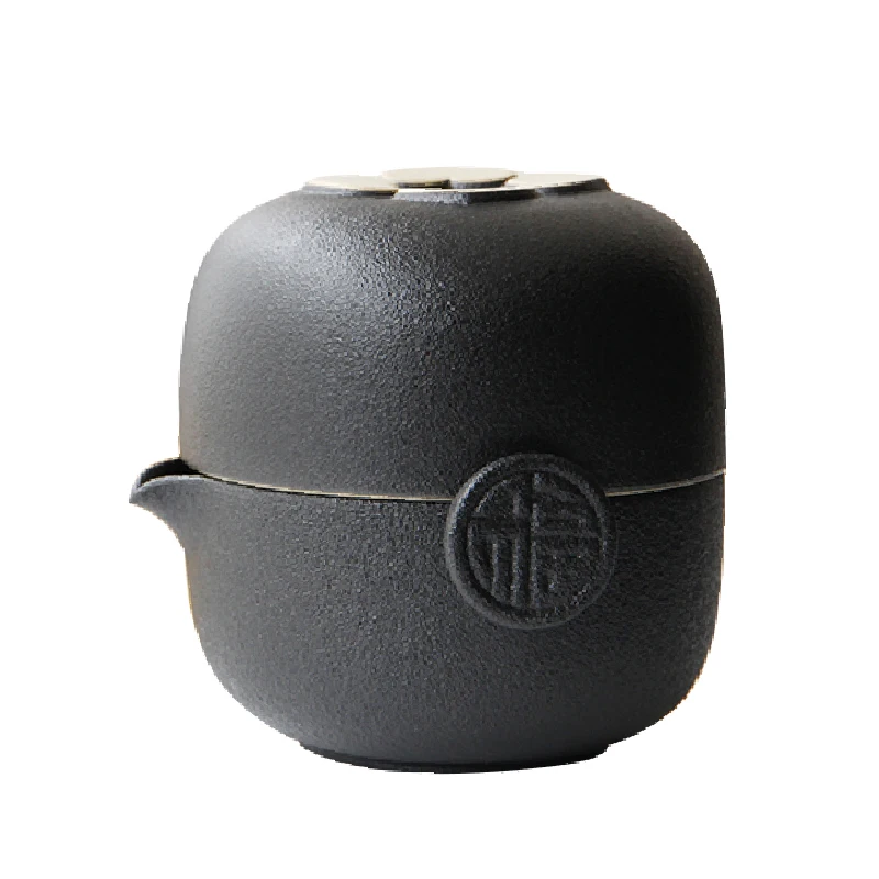 TANGPIN счастливый клевер керамический чайник чашки чайные наборы портативный чайный набор для путешествия с дорожная сумка