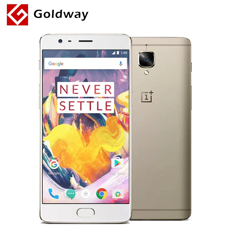 Оригинальный OnePlus 3t 3 T 6 ГБ 64 ГБ/128 четырёхъядерный Snapdragon 821 5 &quot1920x1080 P 16.0MP