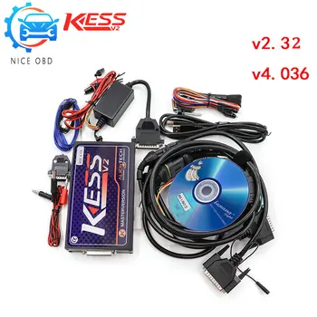 

KESS V2 OBD2 V2.23 FW V4.036 ECU Programmer Manager Tuning Kit NoTokens limited Kessv2 Mater v2.32 For cars Multi-language