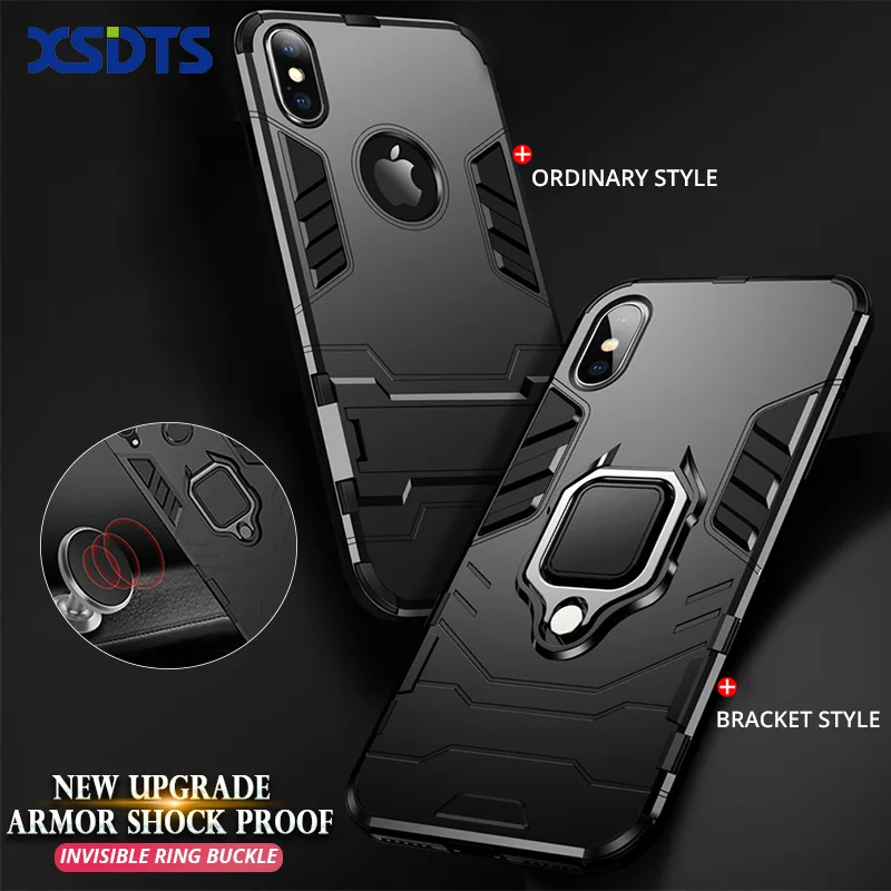 Противоударный чехол для iPhone 11 Pro, X, XR, XS Max, 8 Plus, 6, 6s, 7, 5 SE, 2020, чехол для телефона из поликарбоната с подставкой и силиконовым Железным человеком|case|case barcase cello | АлиЭкспресс