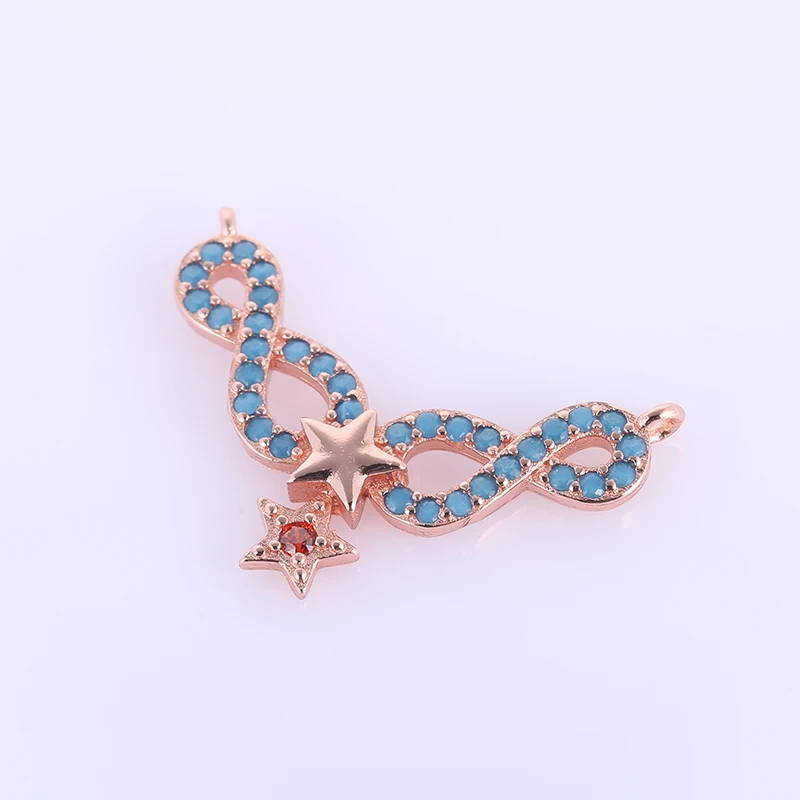 Ketting 2 звезды бесконечности пасьянс подвески для женщин diy Ожерелье Браслеты