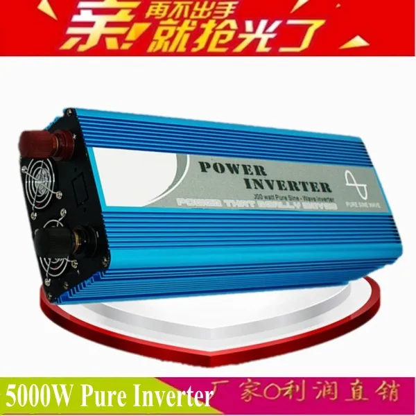 

krag inverter Pure sinusgolf Peak 7000W Pure Sine Wave power inverter 3500W DC 12V to AC 220V power converter
