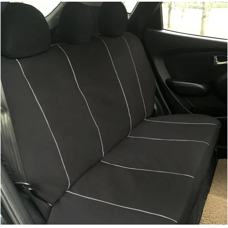 9PC Universal Car Seat Cover Polyester Car Front Back Seat Cushion Covers Protector Car Styling Interior Accessories (14)