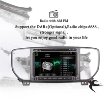 8″ 2din Car dvd Player For KIA Sportage 2015 2017 KX5 4G Ram 64G Rom navi car radio stereo headunit car multimedia CD Player PC