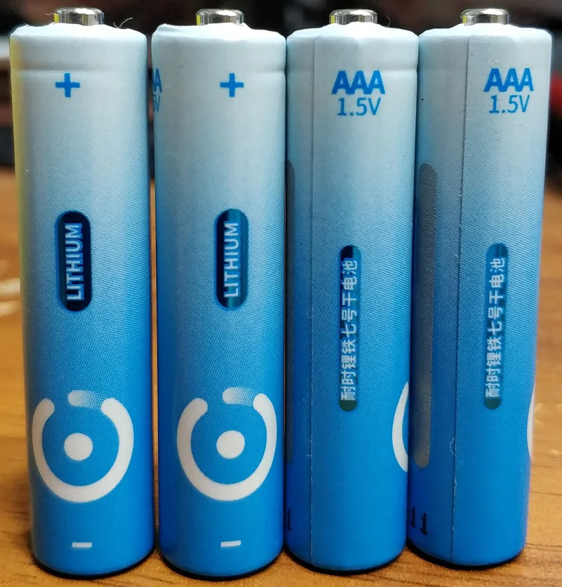

4pcs NICE battery SUPER Big Capacity AAA 1.5V lithium iron Disposable lithium battery good as emergizer L92