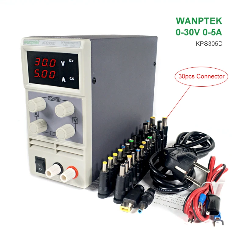 KPS305D источник питания постоянного тока Регулируемый Цифровой Высокоточный источник питания постоянного тока светодиодный с защитой 30 в 5A регулятор переключатель постоянного тока источник питания