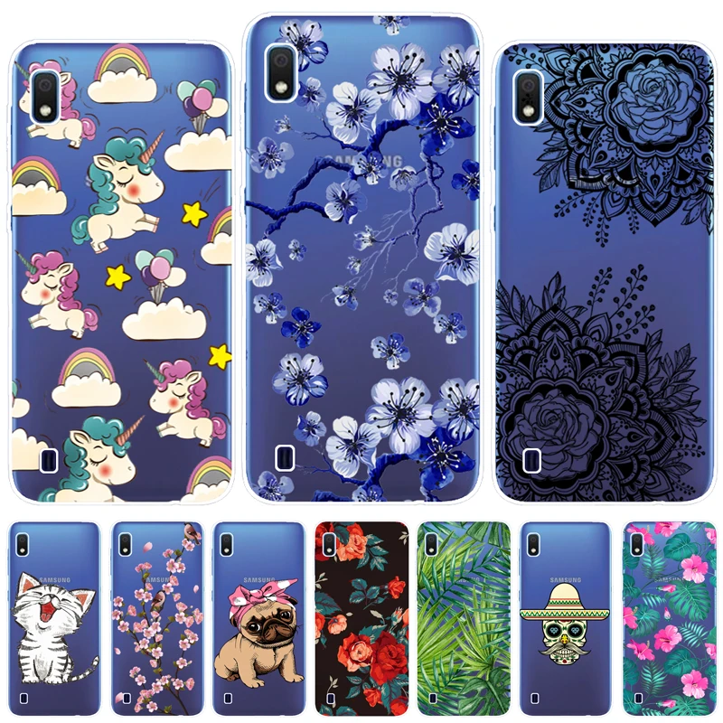 

Soft Case For Samsung A10 Case Cover Cartoon Silicone Back Protector Cover Phone Case Fundas Coque For Samsung A10 A105 A105F
