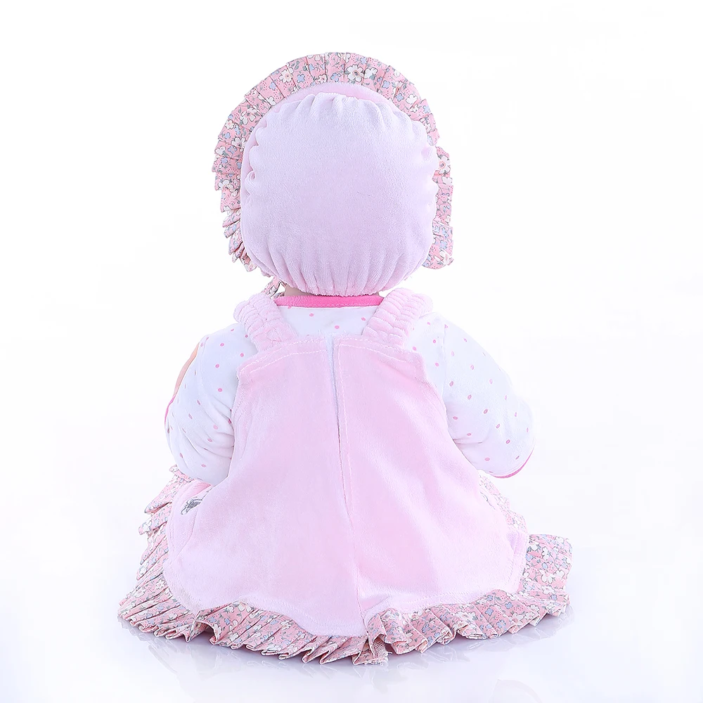 NPK52CM новорожденный улыбающееся лицо счастливый реалистичный bebe Кукла reborn baby реалистичный Мягкий сенсорный Утяжеленный тело руки волосы с