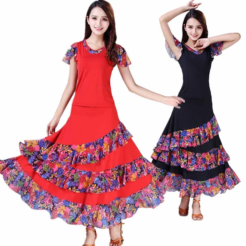 

ballroom dance dress standard dance costume for lady competition waltz dress tango dancing wear grils fox trot dancewear L-XXL