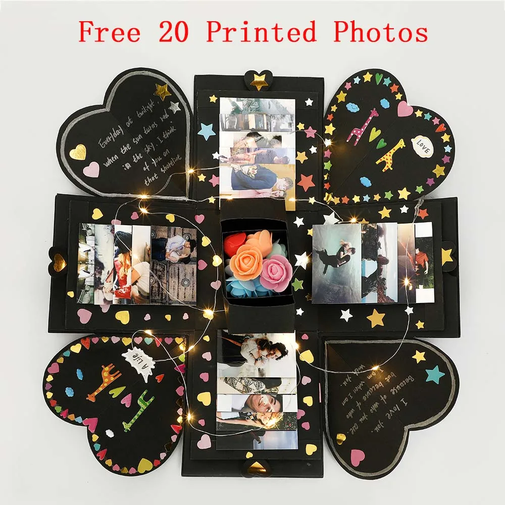 Бесплатные фотографии DIY сюрприз любовь Взрывная коробка подарок взрыв для