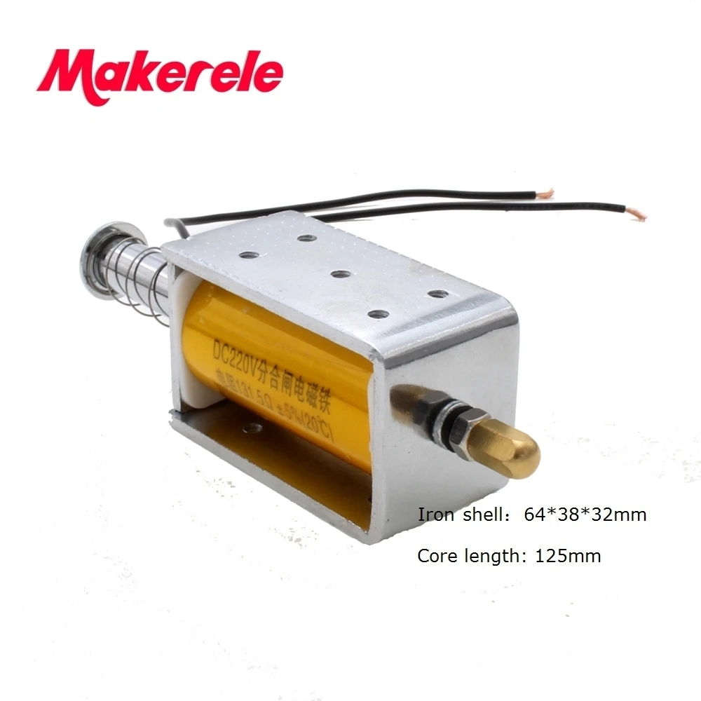 Fio Que Conecta a Bobina Solenóide do Eletroímã para o Disjuntor e o Switchgear Dc12 24 110 220 v Ac220v Shunt Bobina