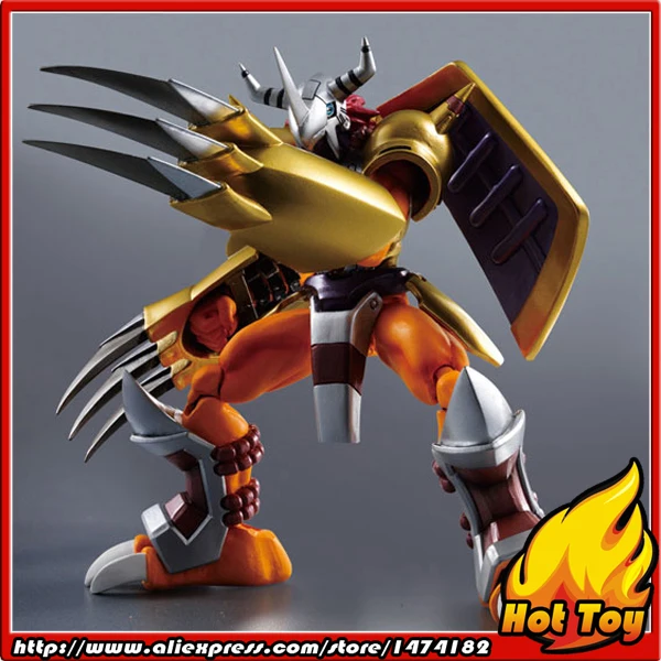 100% Оригинальный BANDAI Tamashii Наций D Arts фигурка WarGreymon|action figure|bandai tamashii nationsdigimon adventure |