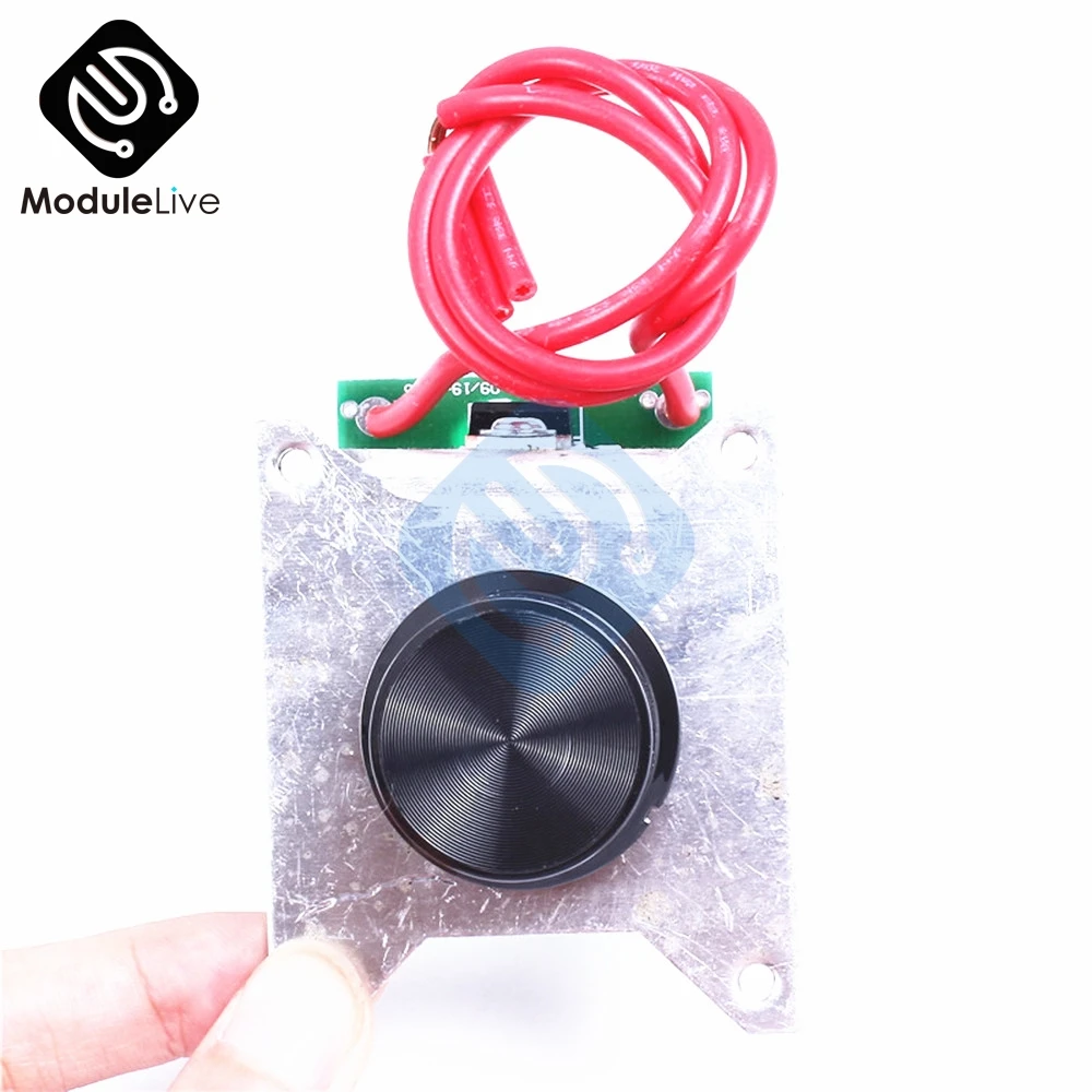 

1000W SCR Digital Voltage Regulator PWM Pulse Width Dimming Speed Controller Thermostat Thermo Control