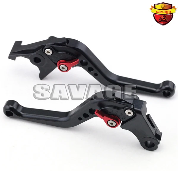 

For YAMAHA MT-09 MT-07 FJ-09 2014-2015 Motorcycle Accessories CNC Billet Aluminum Short Brake Clutch Levers Black