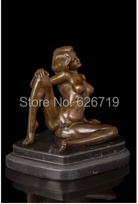 ATLIE BRONZES Западная эротическая Сексуальная скульптура бронзовая ню статуя