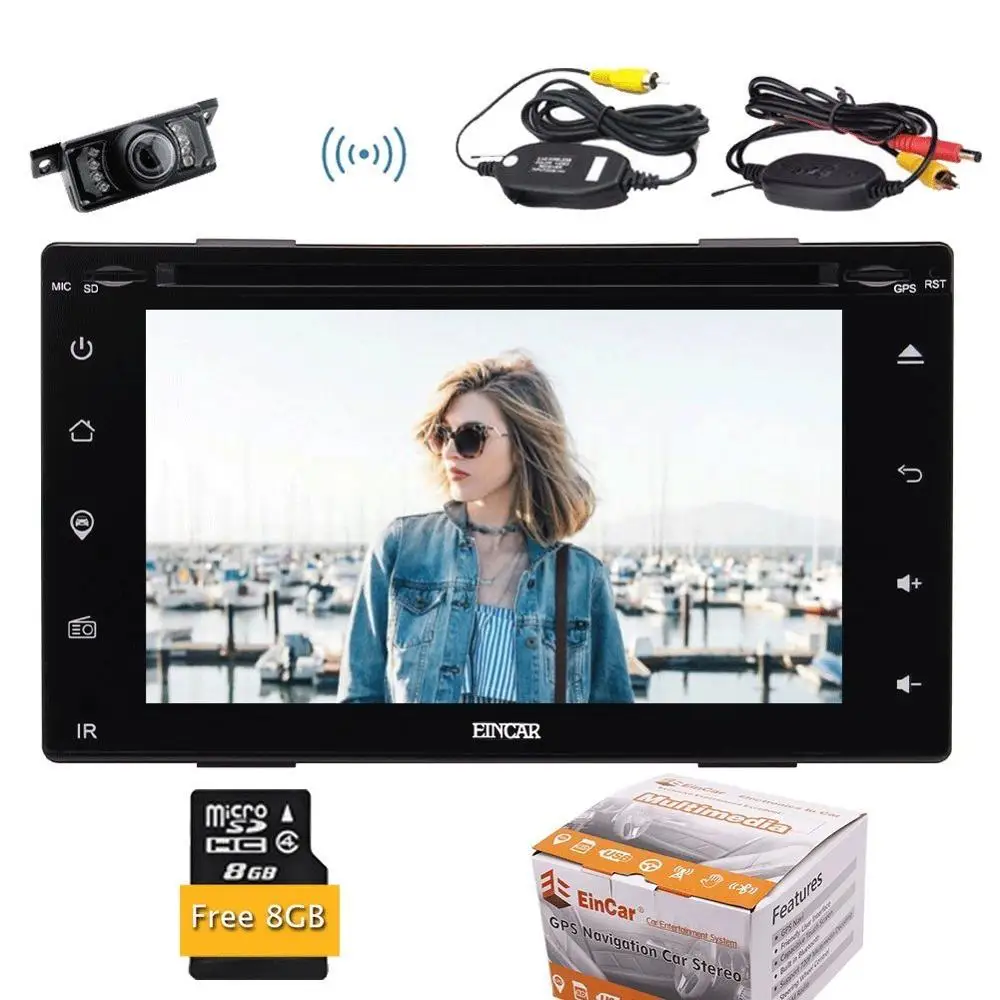 

2 din car dvd player headunit GPS USB car radio audio auto car parking sensor stereo in dash Bluetooth Free map+Camera For VW