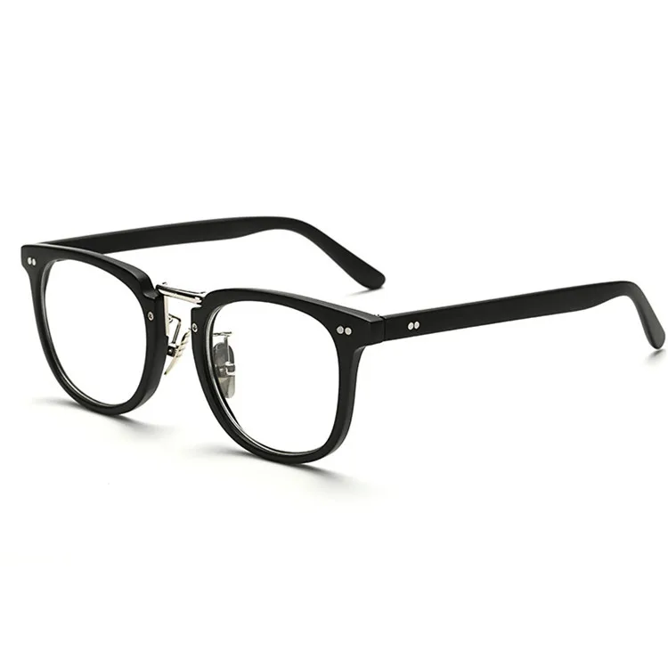 2016 Plastic Glasses Frames For Women Men Vintage Nerd Eyeglasses