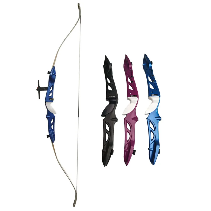 

66inch Draw Weight 16lbs to 36lbs Recurve Bow Takedown Aluminum Alloy Bow Hand A Recurve Bow Sight And Arrow Rest