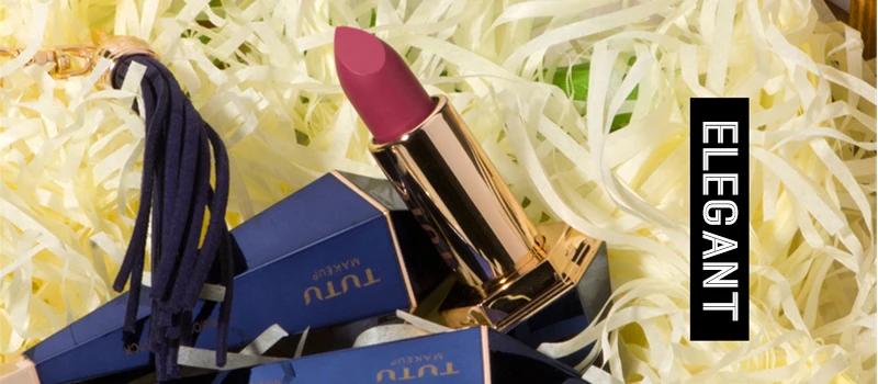 TUTU Velvet Lipsticks Long Lasting Sexy Shimmer Waterproof Nude Lip Stick Moisturizing Stars Matte Lipstick 6 Color Make-up Kit (5)