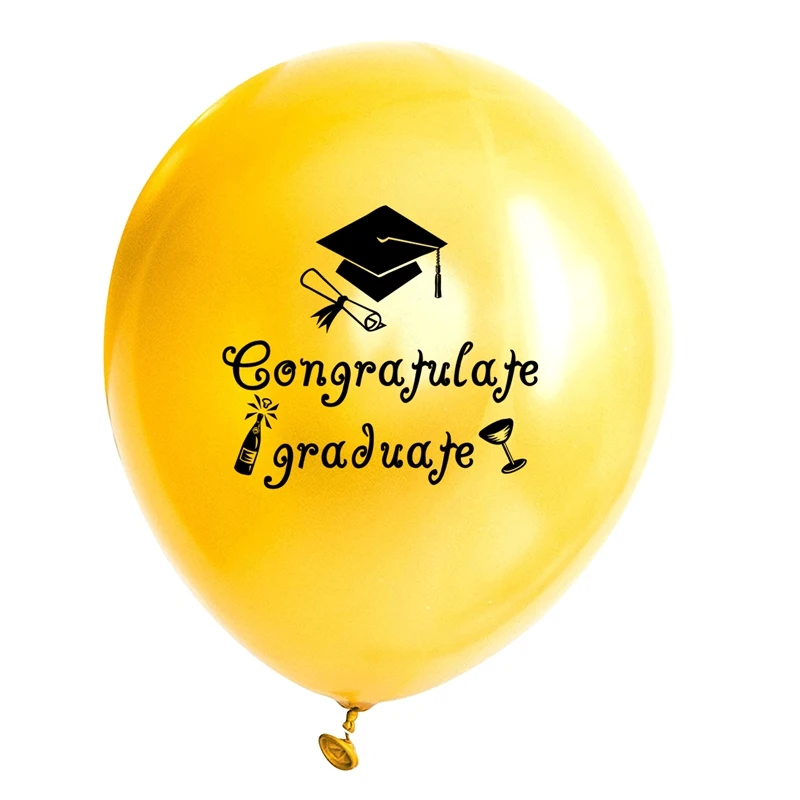  12 Inch 15 pcs Graduate Balloon Combination Graduation Party Decoration Graduation Balloons Invitat - 32990232682