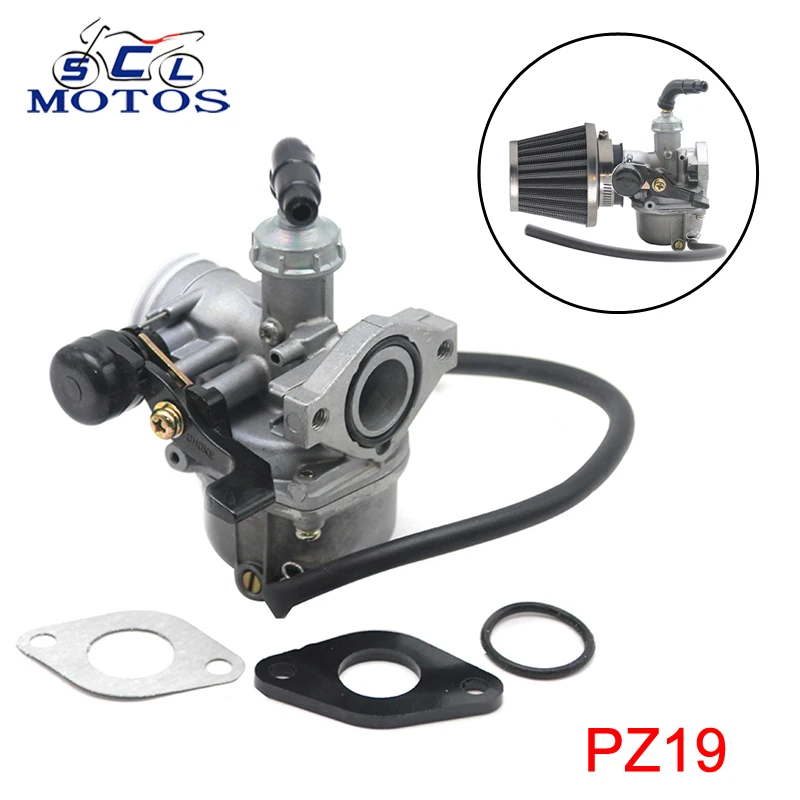 Splmotos-PZ19 19 мм карбюратор для мотоцикла с воздушным фильтром 50cc 70cc 90cc 110cc 125cc ATV