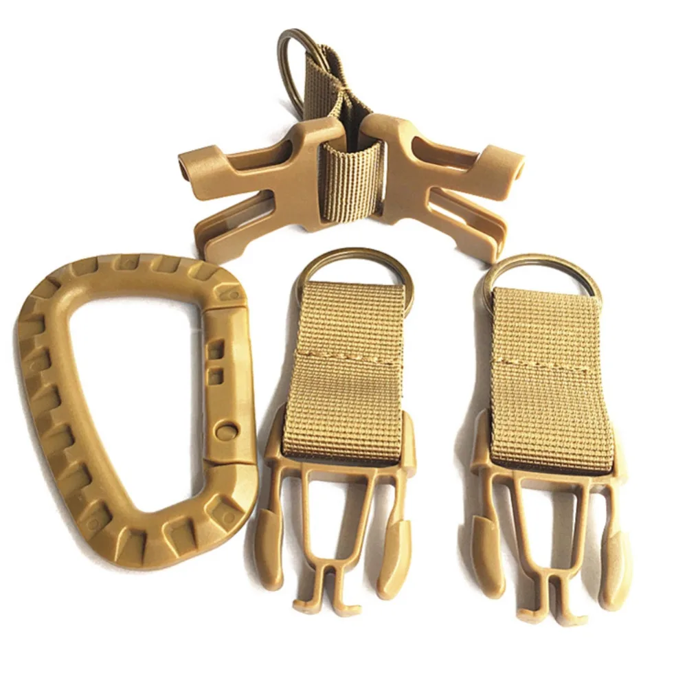 Outdoor Sports Hiking Metal Nylon Carabiners Keychain MOLLE Army Hunting Webbing Special Durable Service Belt Hook2 Outdoor Sports Hiking Metal Nylon Carabiners Keychain MOLLE Army Hunting Webbing Special Durable Service Belt Hook2
