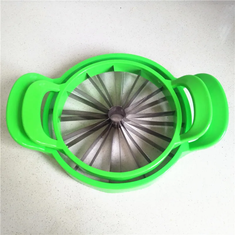 

Watermelon cutter Convenient Kitchen cooking Cutting Tools Watermelon Slicer Fruit Cutter Kitchen Fruit Sent (Inner Dia.24cm)