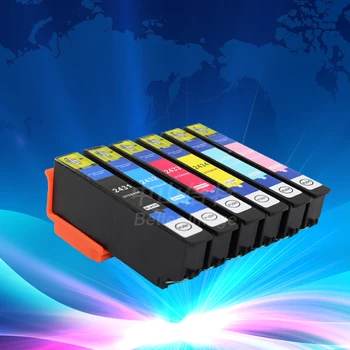 

INK WAY HOT SALE!!! 1 SET of T2421 - T2426 T2431-T2436Compatible ink cartridge for XP750 XP850 XP950