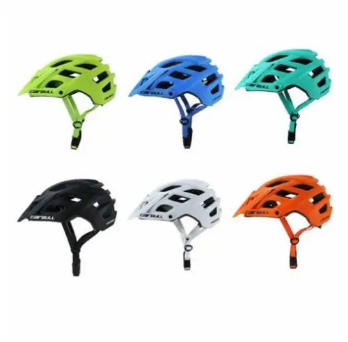 

CAIRBULL Bicycle Helmets EPS Ultralight Interally Molded Aerodynamic Bike Helmets Detachable Visor Cycling Helmet Men 55-61cm
