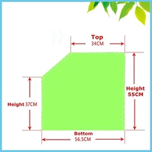 56,5X34X55 см микроскоп пластиковый Пыльник ПВХ ПЭ хранения Пыленепроницаемый Чехол защитный чехол для стерео Биологический микроскоп