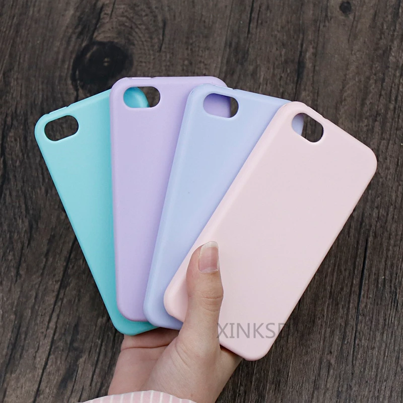 

360 Full Body Cases for iPhone SE Case Luxury TPU for iPhone 5s Case Original Brand Anti-Knock Silicone Cover for iPhone 5 Case