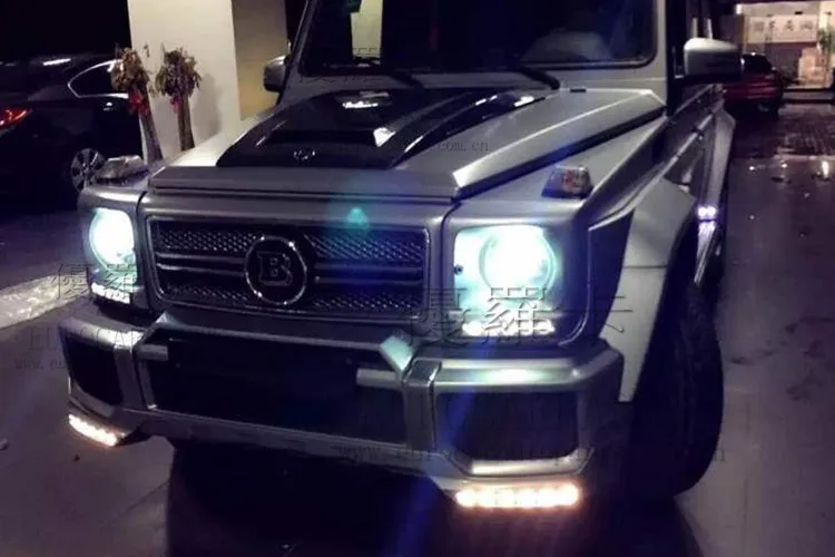 W463 head light cover with led7