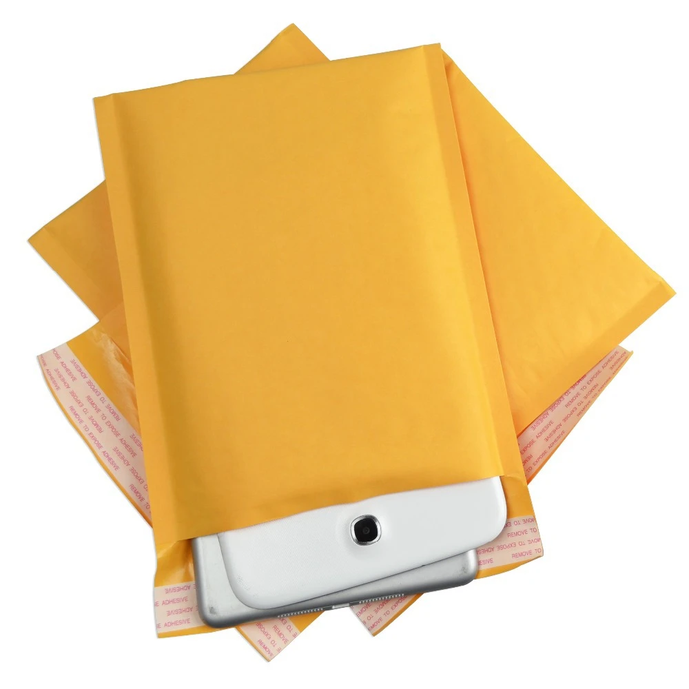 UPS Free shipping 3500 000 4x8 [102mm"x203mm"] KRAFT BUBBLE MAILERS