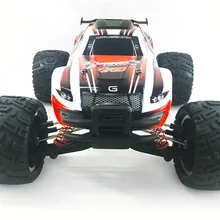 Профессиональный супер большой RC гоночная машина HG-P104 1/10 4WD высокая скорость 3000 мАч батарея радиоуправляемая автомодель трагги автомобиля лучший подарок для малыша против 21101