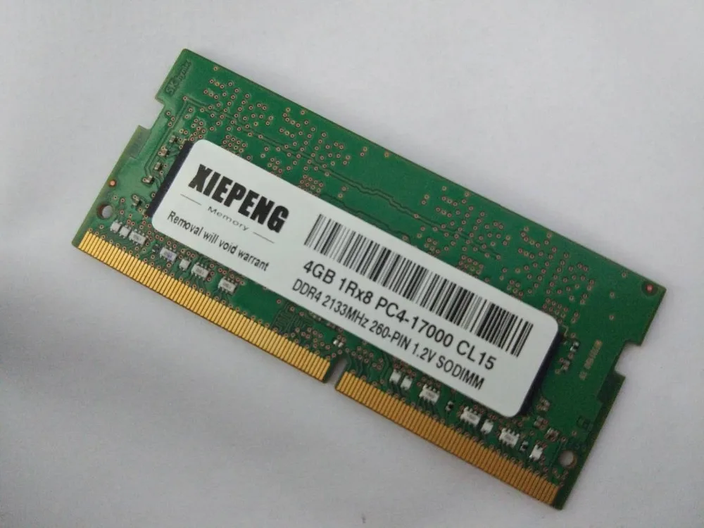 Память SODIMM для ноутбука DELL Inspiron 11 3180 3185 15 7577 ОЗУ 16 ГБ DDR4 17000 2400 МГц 4 Гб PC4 2133 2666 8 21300