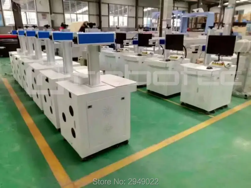  High precision 3D mini fiber laser marking machine portable Metal Laser Printing Machine for plasti