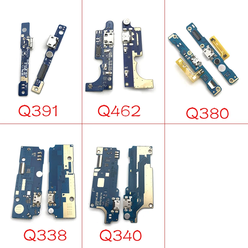 

USB Charging Port Dock Connector Charger PCB Board Compatible For micromax q340 Q338 Q462 Q380 Q391 Flex Cable