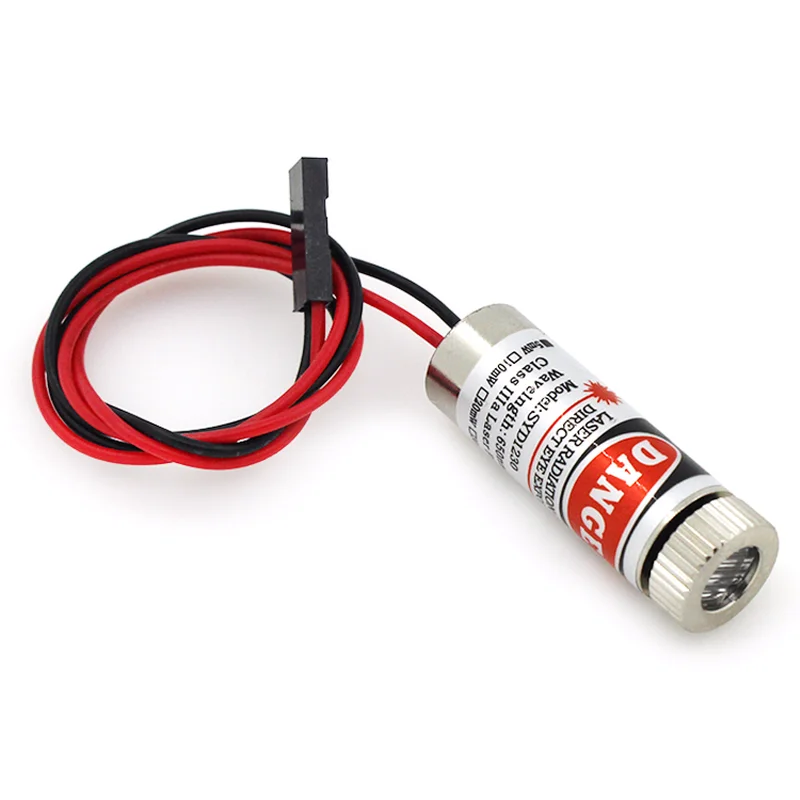 2pcs For Ciclop Scanner 3D Printer 12mm 5mw red line laser module MXD1230 point spot size adjustable emission head 3D0266 2pcs For Ciclop Scanner 3D Printer 12mm 5mw red line laser module MXD1230 point spot size adjustable emission head 3D0266