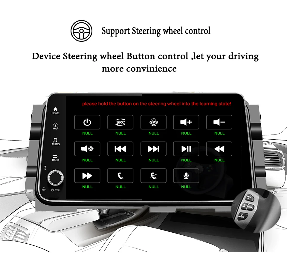 Cheap 9" IPS HD 1024*600 Android 9.1 Marshmallow Car DVD for Nissan Kicks 2016 2017 2018 Support haedunits no dvd CD Player 1