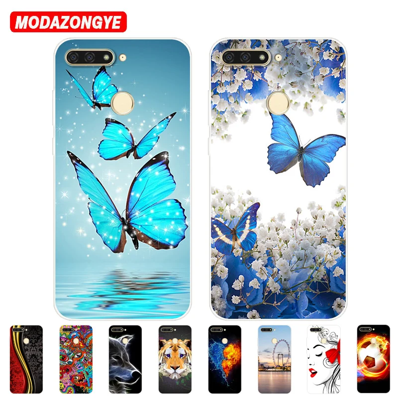 

Honor 7A Pro Case Silicone TPU Soft Phone Case For Huawei Honor 7A Pro AUM-L29 AUM L29 7 A Honor7A 7APro Case Back Cover 5.7