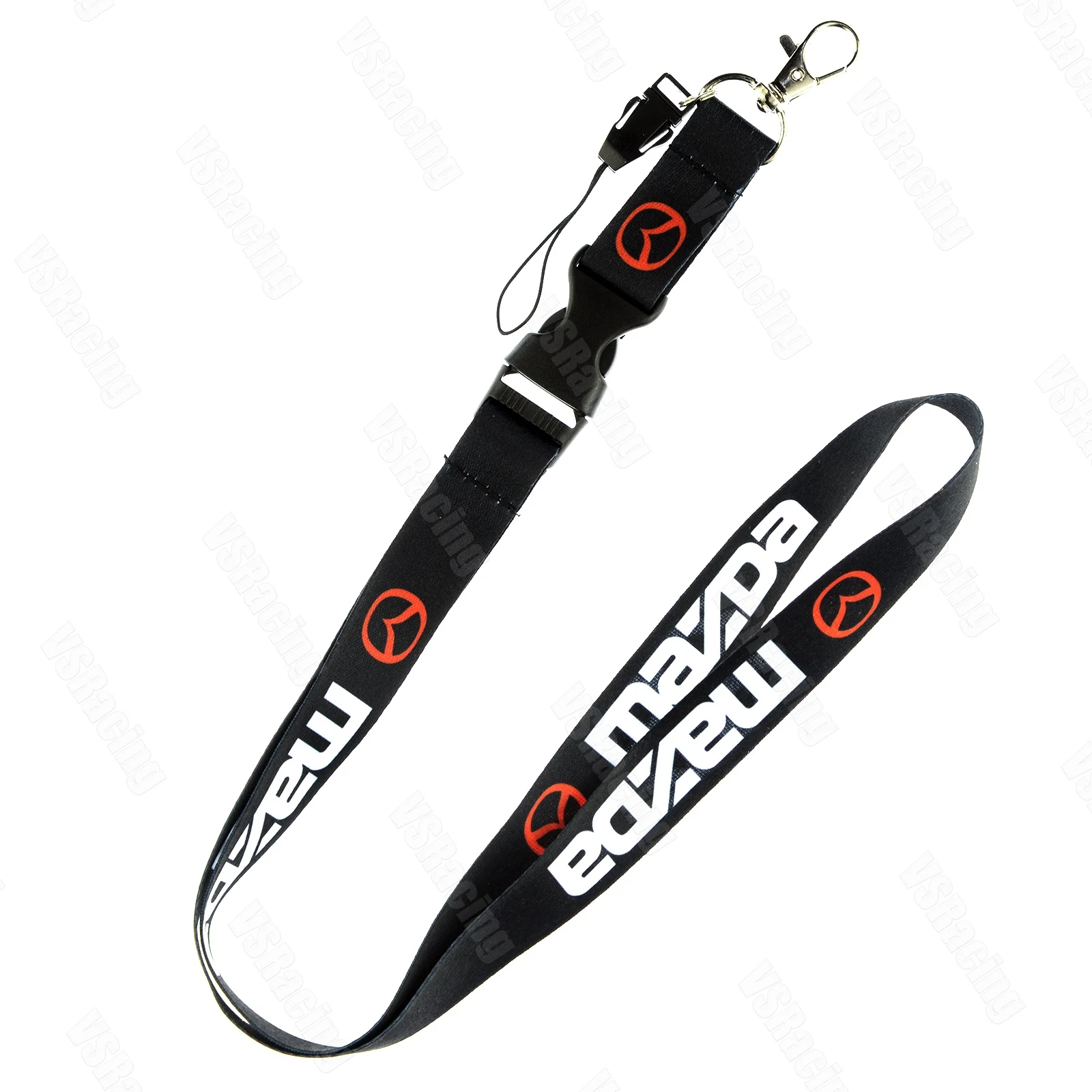 

JDM Style MAZ#A 6 CX-7 Car Painting Cellphone Lanyard JDM Racing Car Keychain ID Holder Mobile Neck Strap with Quick Release