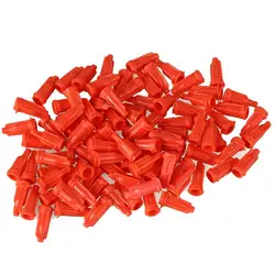 Оранжевый Тип шприца шприц ассортимент крышка s шприц для нанесения клея наконечник крышка упаковка 100