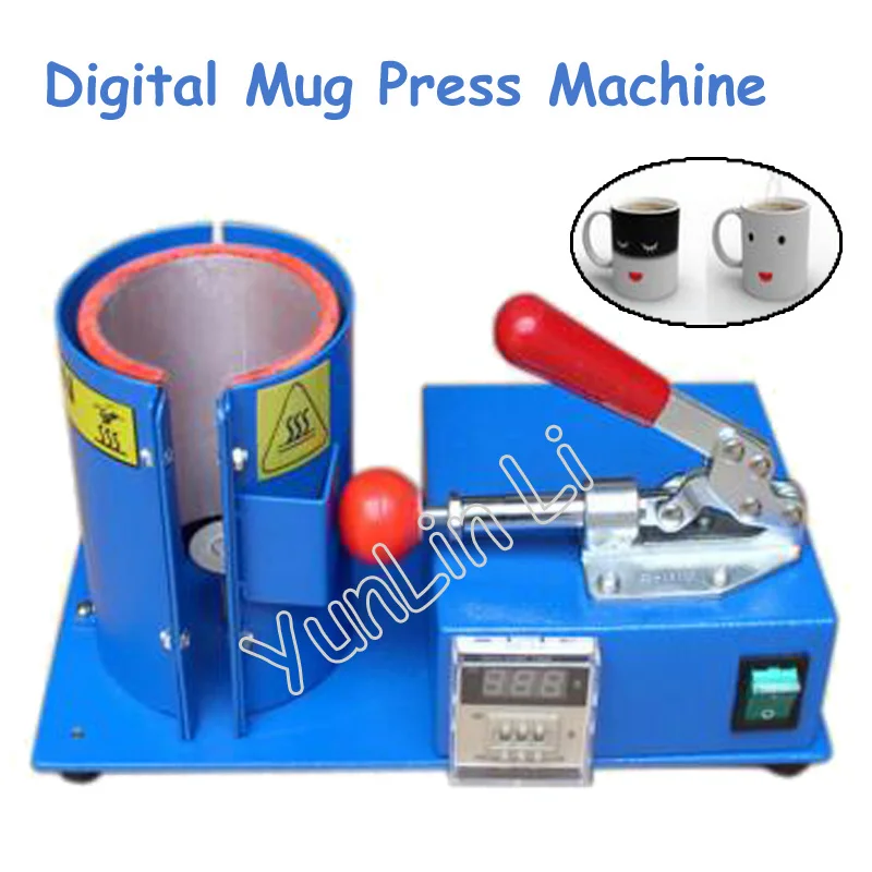 

Digital Mug Press Machine Thermal Transfer Baking Cup Machine Vertical Personality Mug Making Machine Hot Press Machine MP105